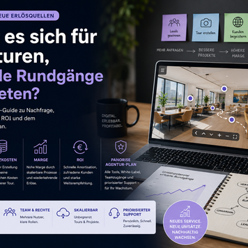 Lohnt es sich als Agentur, virtuelle Rundgänge anzubieten?
